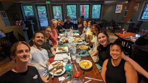 Team Sandbox dinner