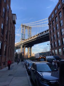 View of bridge in NY