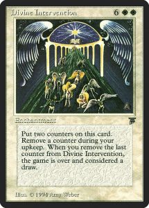 MTG Card Divine Intervention
