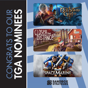 Sandbox 2024 TGA nominees